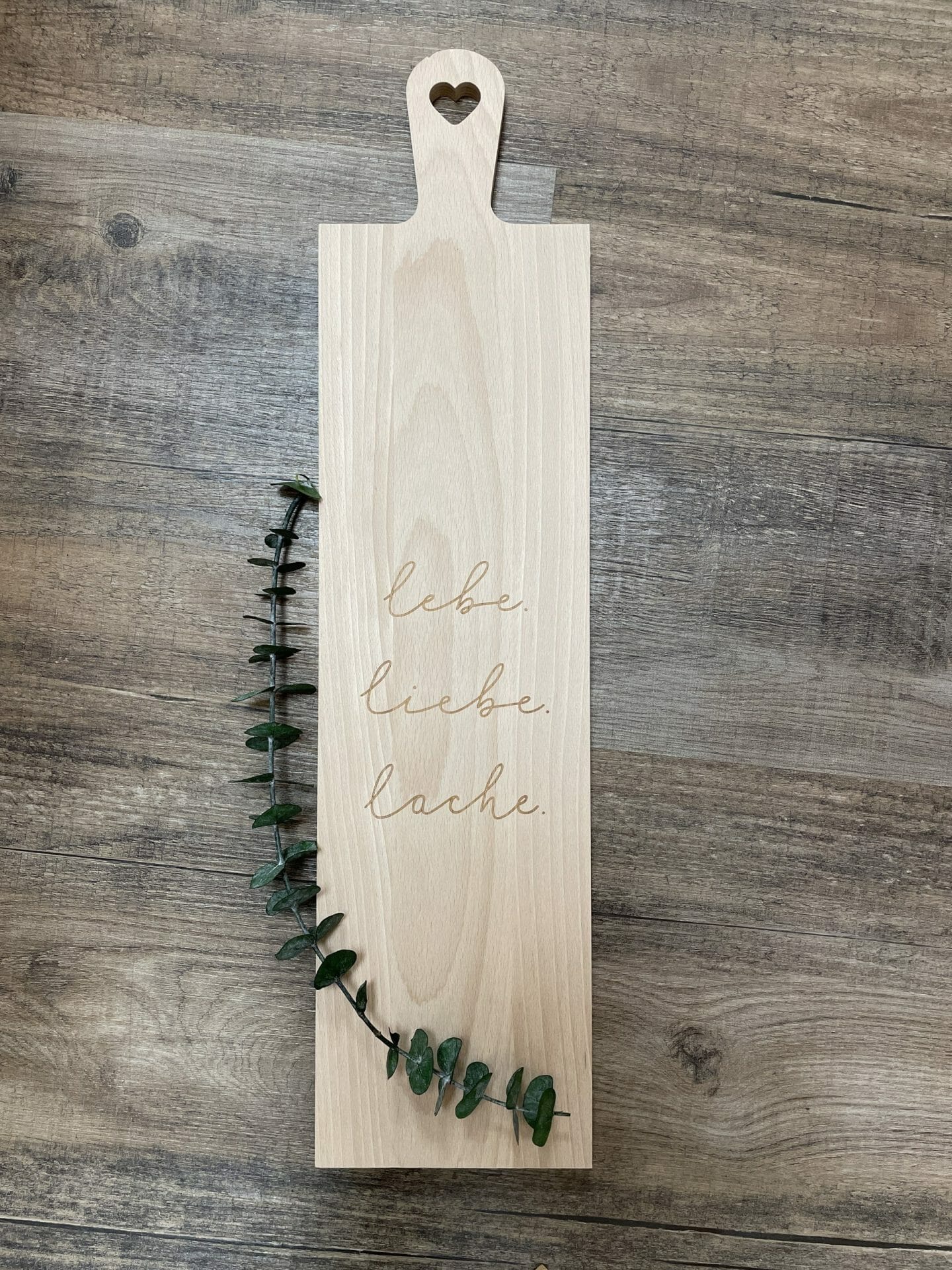 Holzbrett "lebe liebe lache" Dekorativ Liestal gmbH